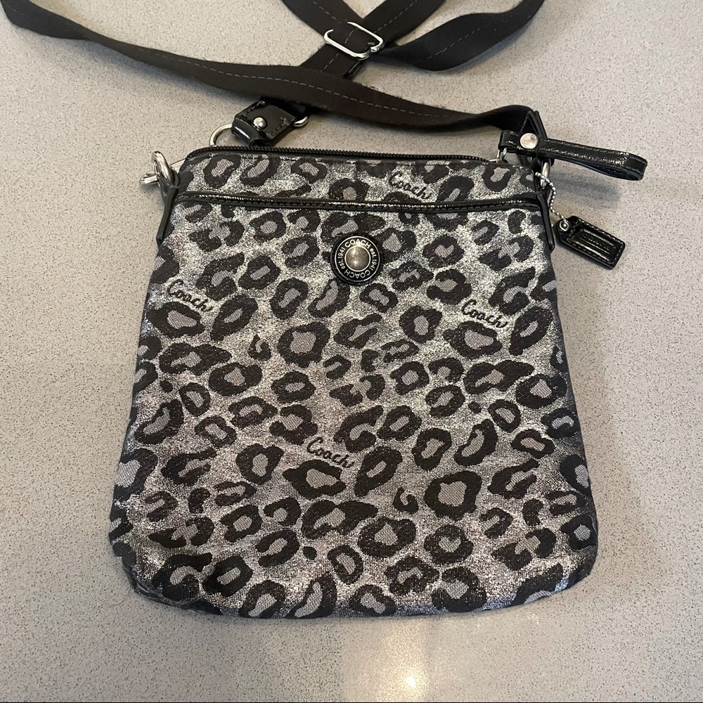 Coach Leopard Print Crossbody